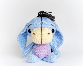 Esel-Häkel-Anleitung: I-Ah, Amigurumi (PDF-Anleitung)