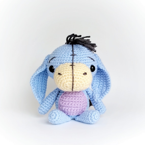 Crochet Donkey Pattern: Eeyore Amigurumi (PDF Pattern)