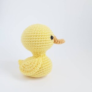 CROCHET DUCK PATTERN: Amigurumi Mini Duck Pattern, Written in English, Easy To Follow, Crochet Duckling image 6