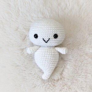 Crochet ghost pattern, Amigurumi Ghost Pattern, big boo cute ghost design, Ghostbusters poltergeist, cute ghost toy image 4