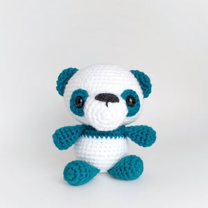 Crochet Panda Bear Amigurumi Pattern, English Only, Easy To Follow, Beginner Friendly Project