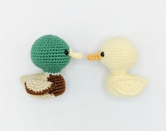 アヒル ブローチ 編みぐるみ ハンドメイド アクセサリー アヒル