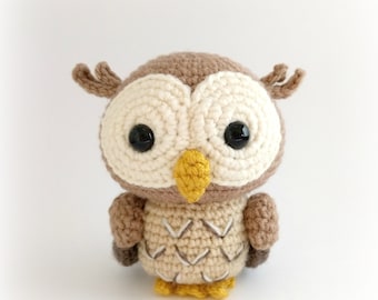 Amigurumi Crochet Owl Pattern: DIY Nursery Decor (PDF Pattern)