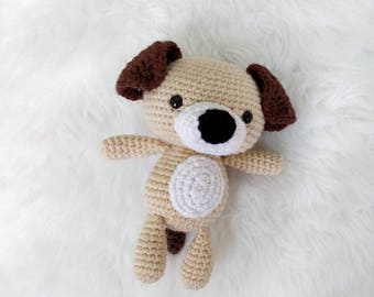 CROCHET DOG PATTERN: Puppy Amigurumi Pattern, Written in English, Beginner Friendly