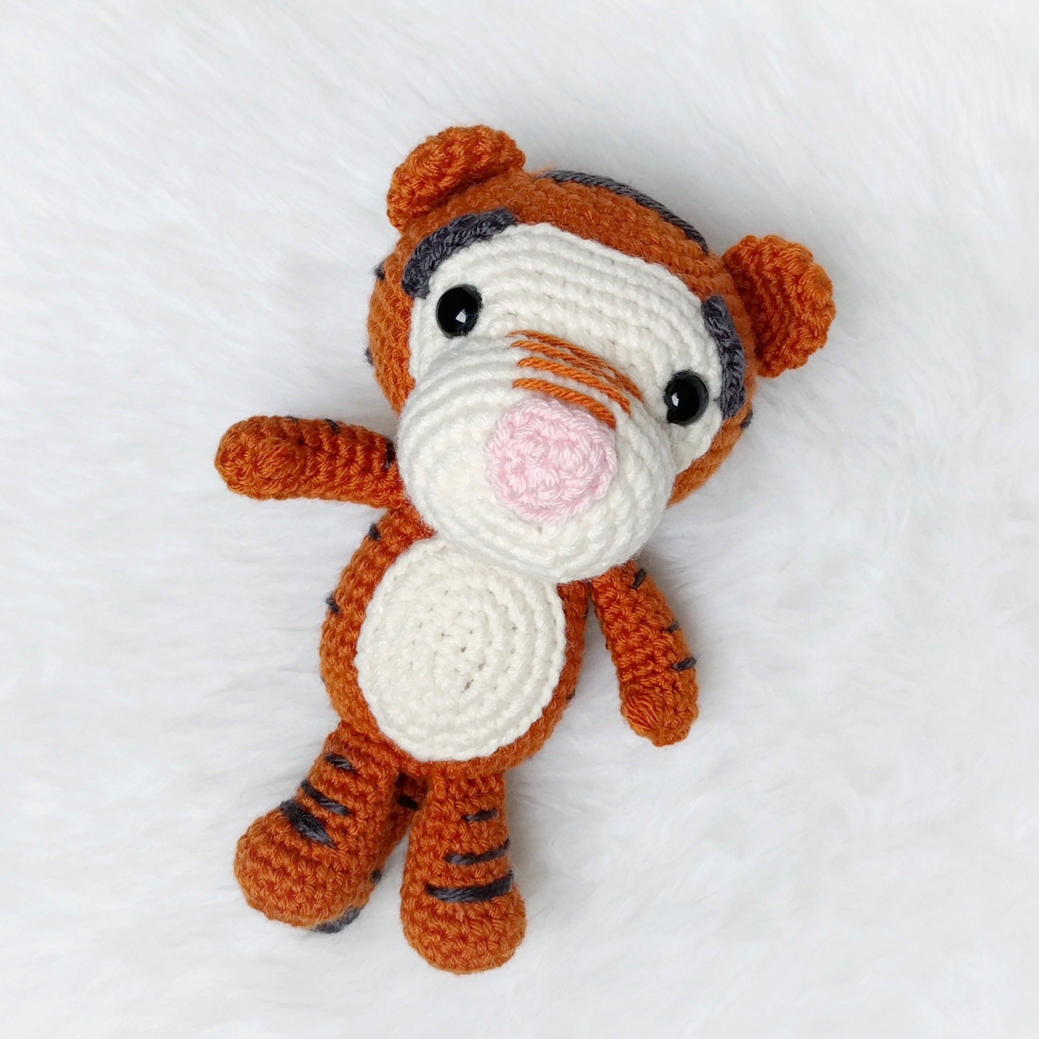 Pattern: Crochet Tigger Pattern, Amigurumi Tiger Pattern, Crocheted Tiger, ...