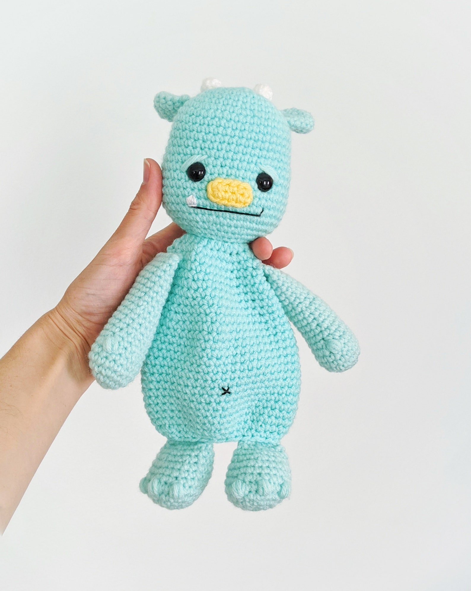 CROCHET PATTERN: Crochet Lovey Monster Snuggler Amigurumi - Etsy
