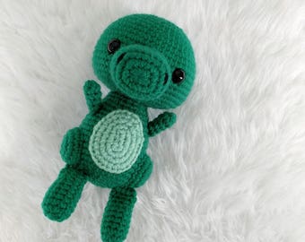 CROCHET DINO PATTERN: T-Rex Dinosaur Amigurumi Pattern, Written in English, Beginner Friendly Project