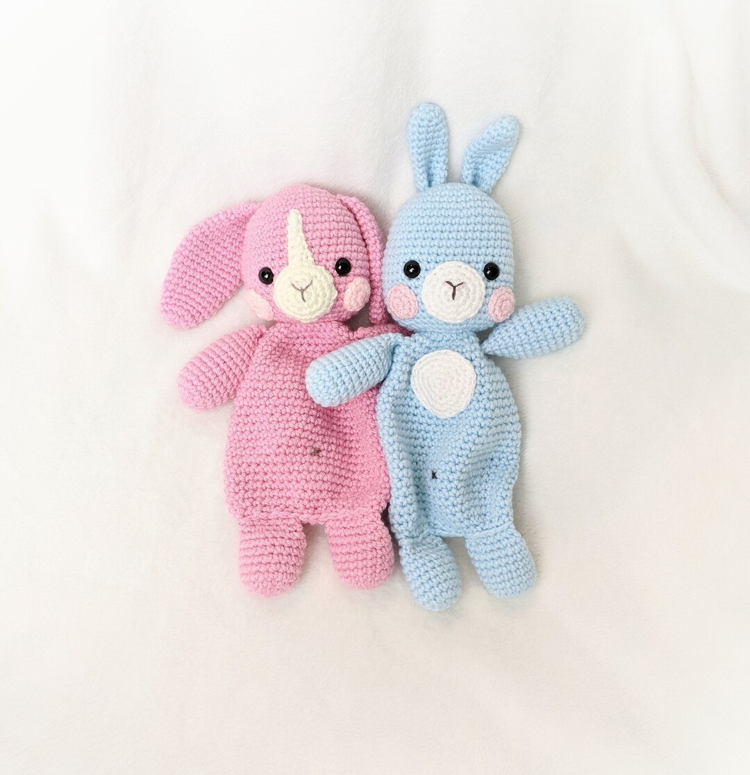CROCHET PATTERN Crochet Lovey Bunny Blanket Amigurumi Etsy