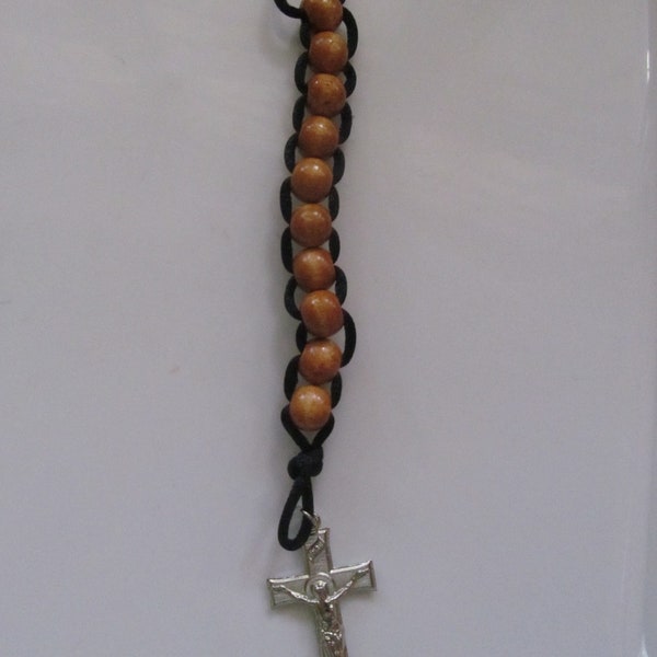 St. Therese-style Sacrifice Beads - Brown