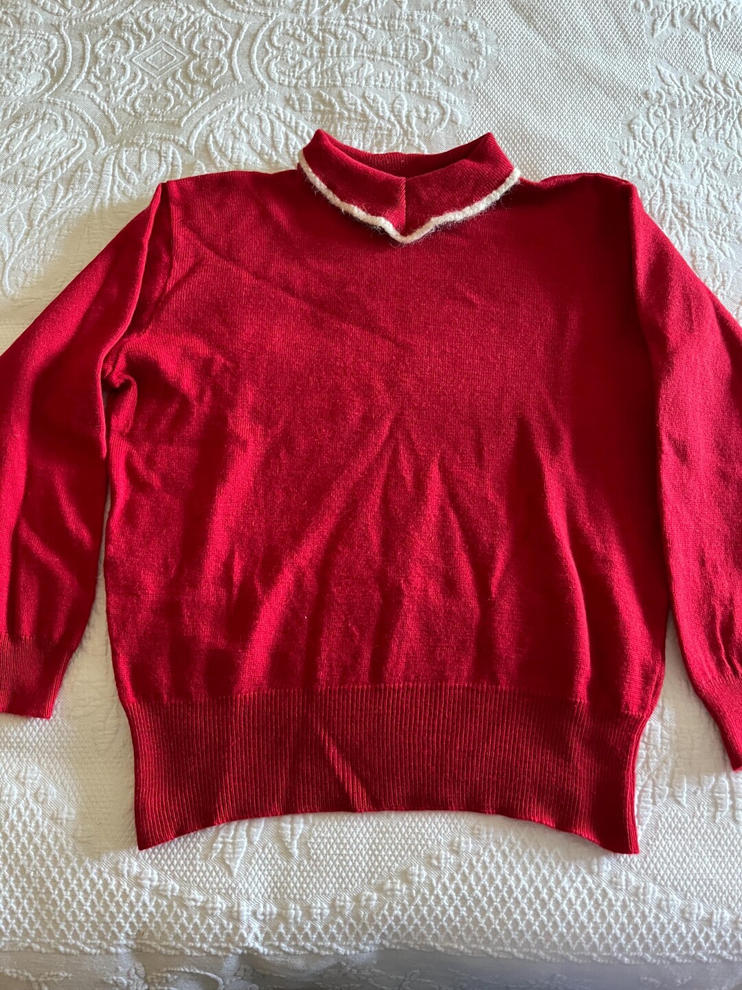 1950s Mens Deadstock Olive Green Pull Over Shirt