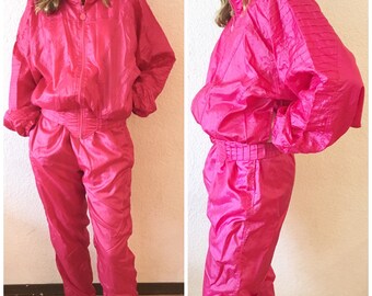 hot pink adidas tracksuit