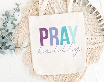 Pray Boldly SVG PNG | Christian SVG | Christian Gifts Ideas | Instant Download