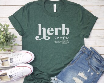 Funny Herb Gardening Shirt Farmers Market Tee, Seek Geeks Farm Life, Gardener Gift For Herbalist Herbal Medicine Horticulturalist, Herbivore