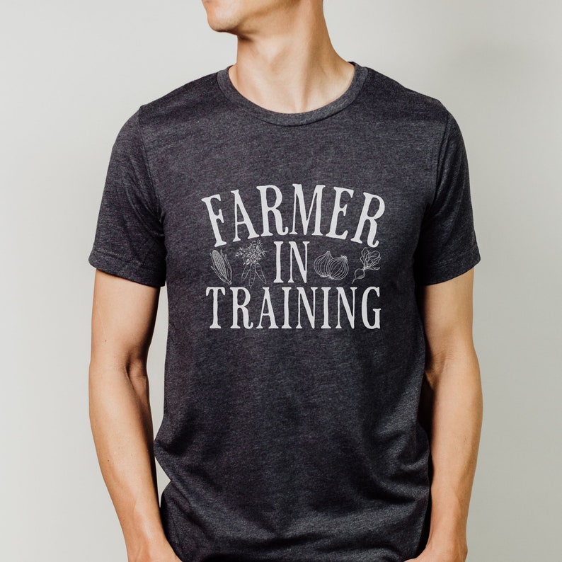 Farmer In Training Tshirt, Garden Lover Shirt, Farmers Market Tee, Farm Life Vegetable Gardener Gift, Plant Mama, Organic Foodie Gift