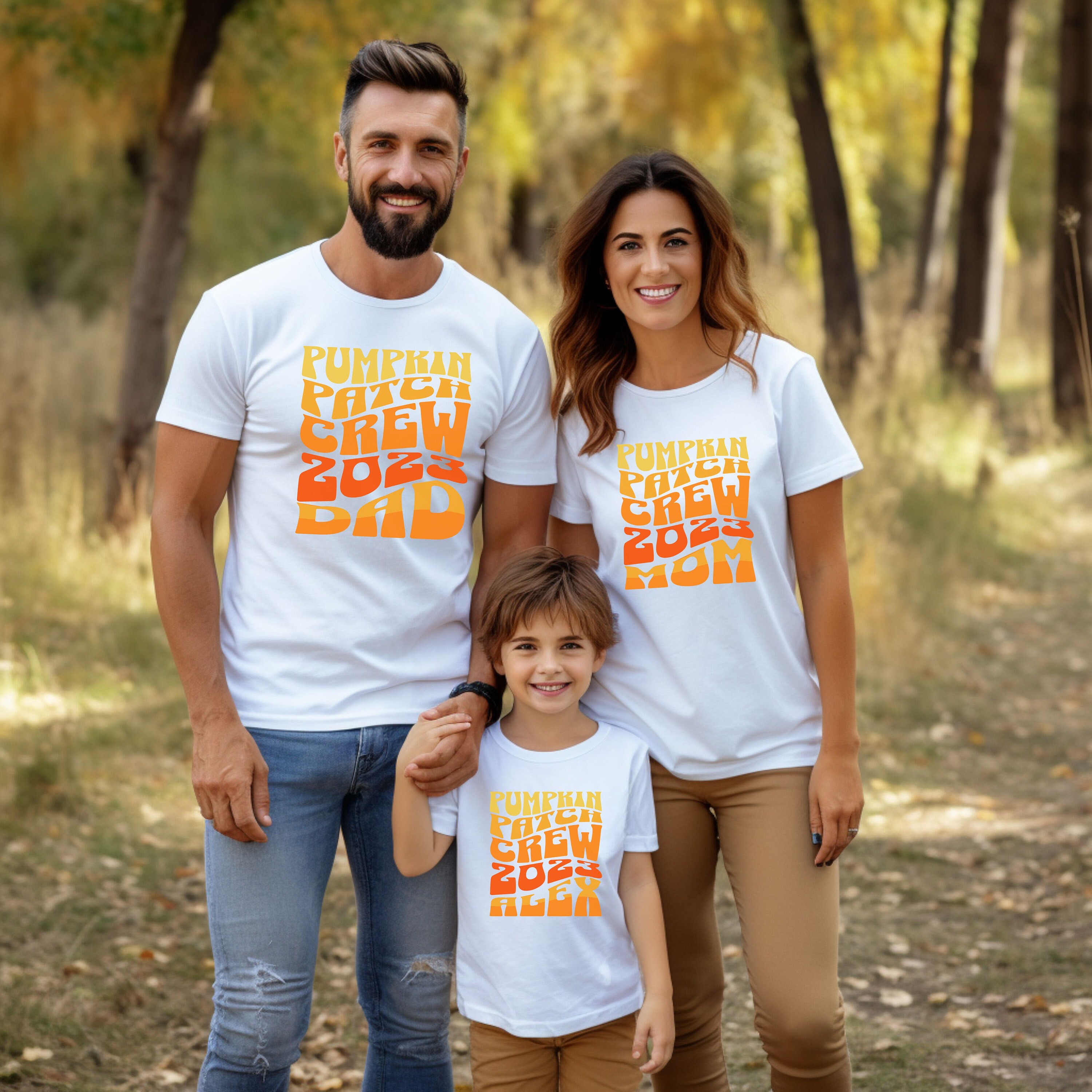 family pumpkin shirts