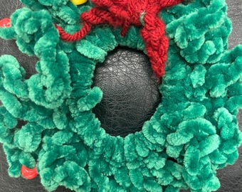 Coletero navideño - Lazos para el pelo