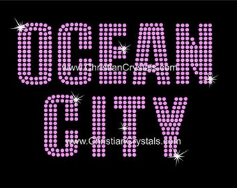 Custom City Rhinestone Tee