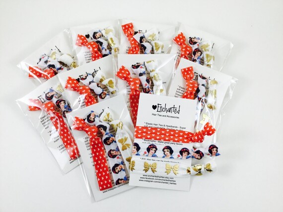Snow White Inspired Birthday Party Favors X1015202530 Etsy