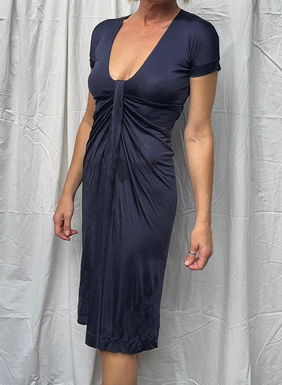 Ginfranco Ferrè Y2K dress, Minimalist dress, size 