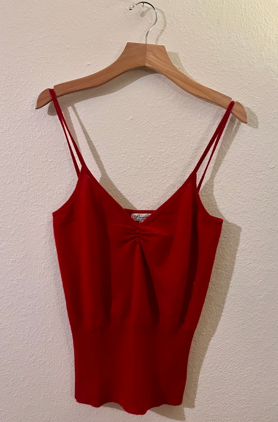 Ruched Cashmere top, Size M, Ballerina top, 100% c