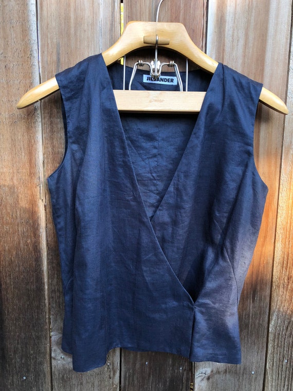 Vintage Jil Sander top, Minimalist 90s, Size S