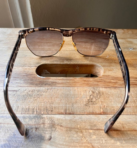 1980s sunglasses , animal print and metal - image 3