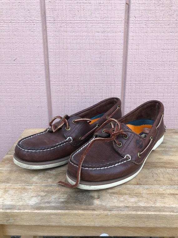 timberland leather loafers