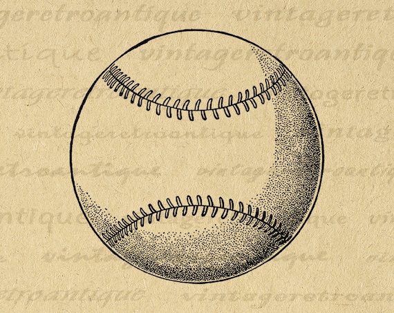 Printable Baseball Graphic Image Sports Digital Download - Etsy