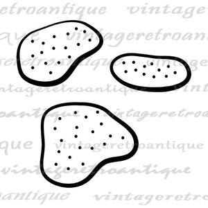 Potato Chips Printable Graphic Digital Party Snack Chips Image Download ...