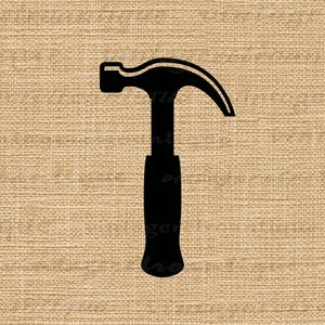 Printable Digital Hammer Graphic Hammer Icon Image Construction Home ...