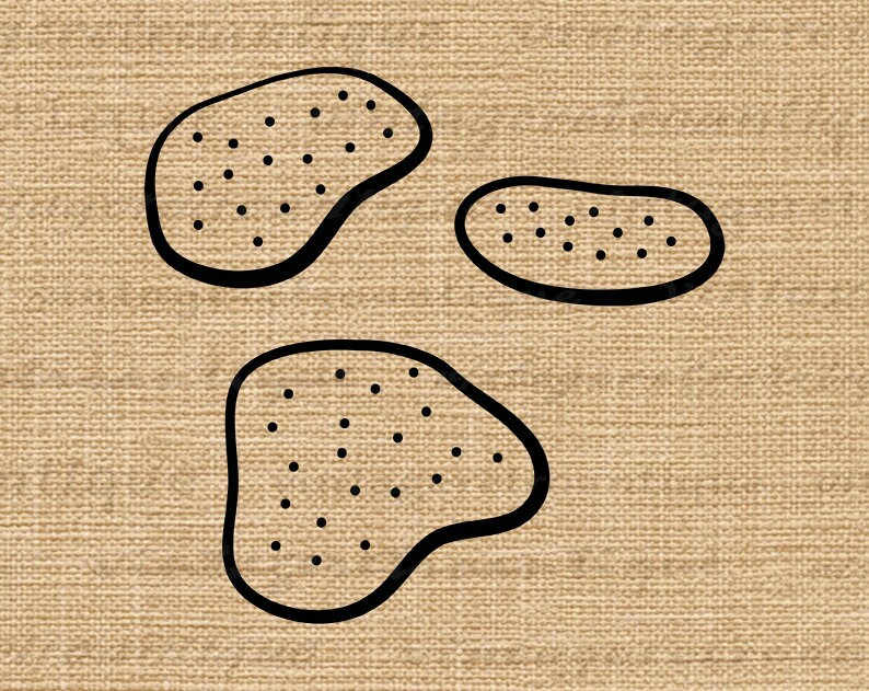 Potato Chips Printable Graphic Digital Party Snack Chips Image Download ...