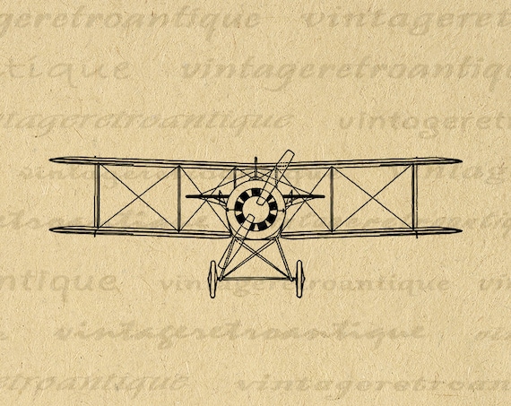 Digital Printable Vintage Airplane Graphic Old Fashioned Plane Image  Antique Clip Art for Transfers Making Prints Etc 300dpi No.1595 - Etsy  Denmark