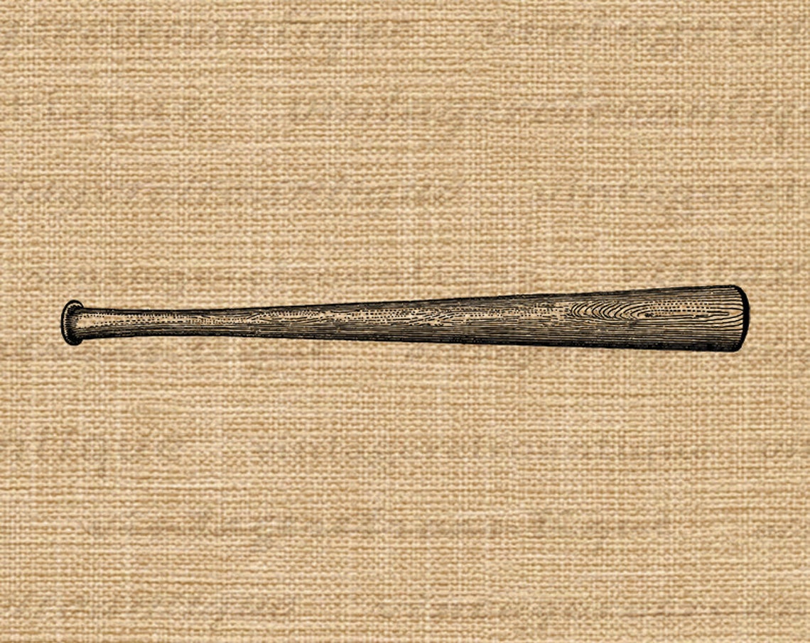 Printable Digital Baseball Bat Image Baseball Download Graphic - Etsy