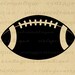 Printable Football Image Download Digital Illustration Graphic Artwork ...