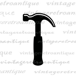 Printable Digital Hammer Graphic Hammer Icon Image Construction Home ...