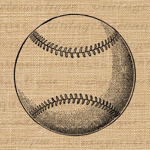 Printable Baseball Graphic Image Sports Digital Download Artwork ...