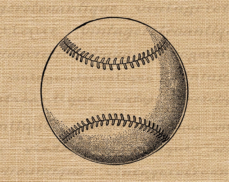 Printable Baseball Graphic Image Sports Digital Download - Etsy
