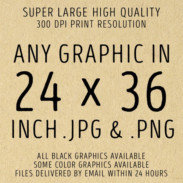 24 X 36 Poster Etsy