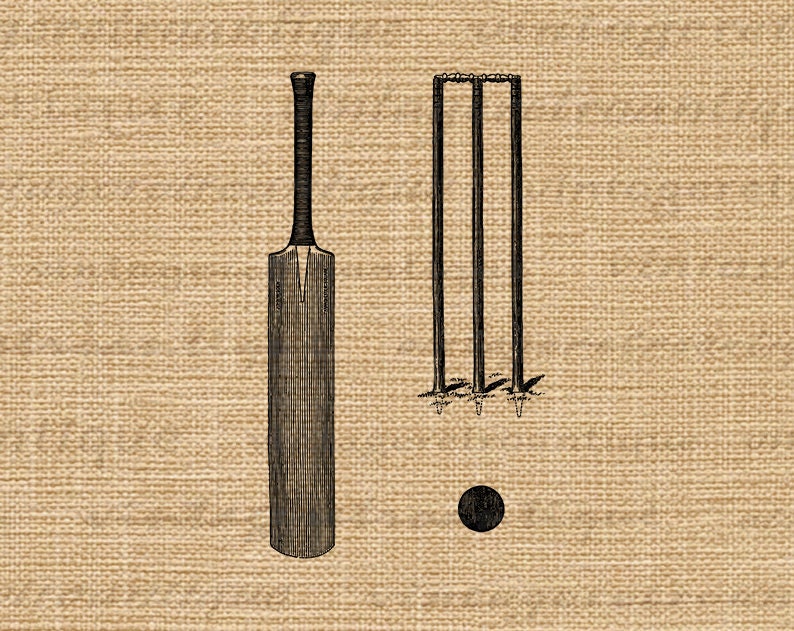 How To Draw A Cricket Bat And Ball - Step By Step | Storiespub