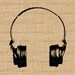 Printable Graphic Headphones Illustration Download Music Image Digital ...