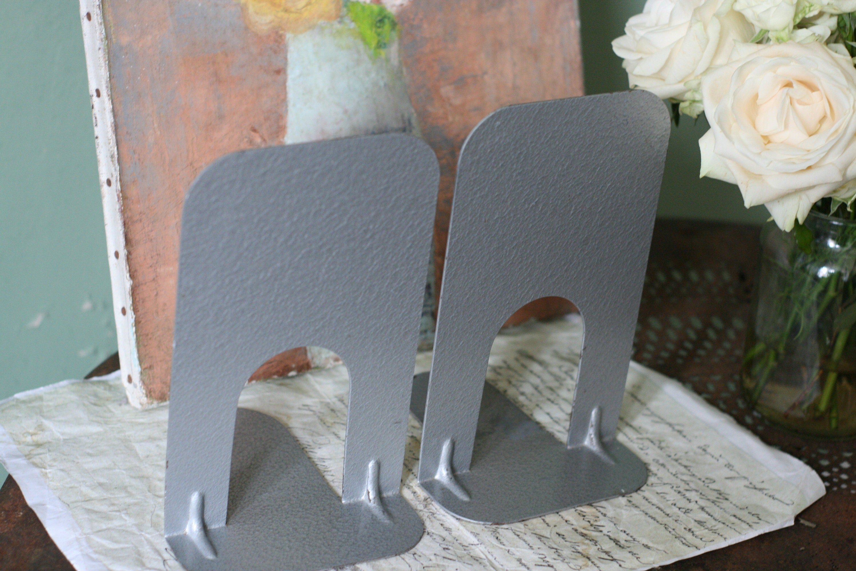 metal book ends metal book ends