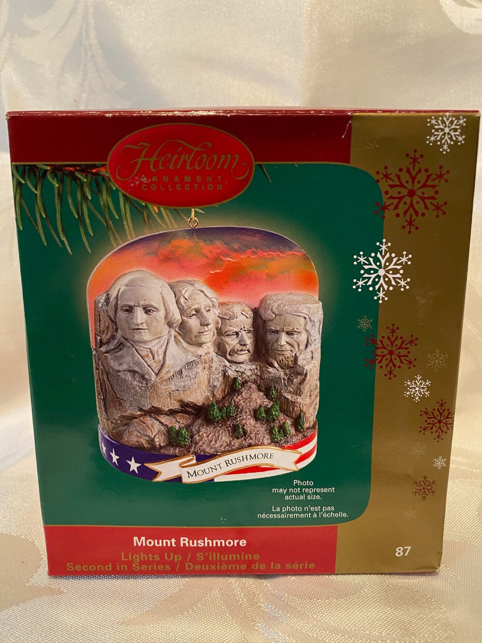 Carlton Cards Christmas Ornament Mount Rushmore Etsy Australia