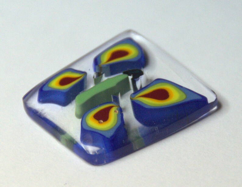 Murano style murrine Butterfly
