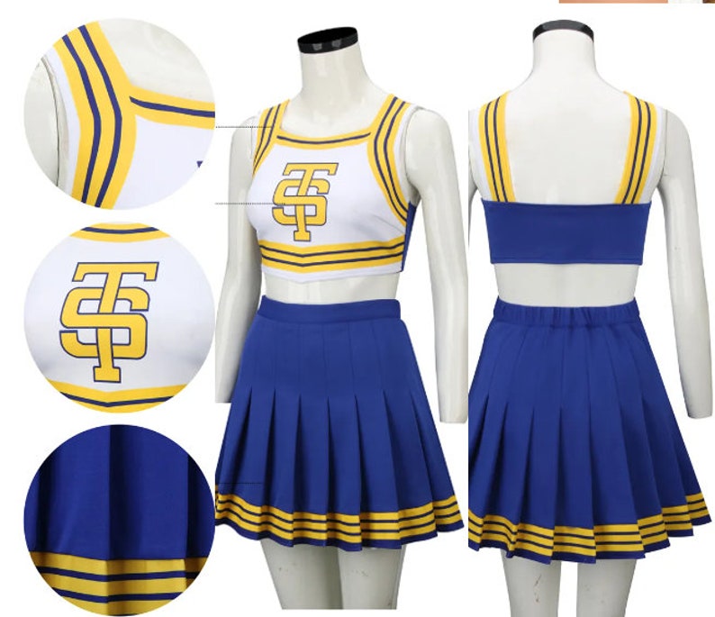 Taylor Cheerleader Swift Uniform TS Shake It off Blue White - Etsy