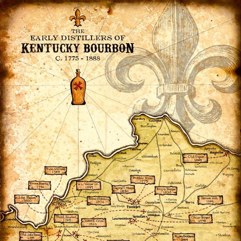 Bourbon Trail - Etsy