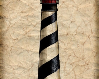 St Augustine Lighthouse Artwork  - 11 x 14 Saint Augustine Light - Florida Lighthouses - St Augustine - Florida - Lighthouses - Art Prints