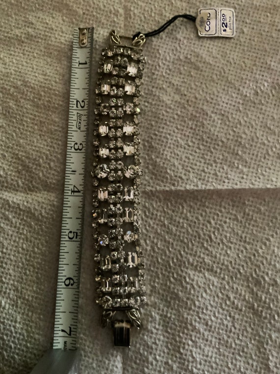 Vintage Rhinestone Bracelet - CORO - Jewelry