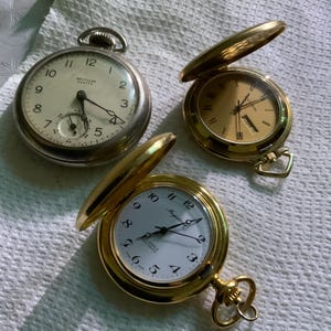 Pocket Watches-Antique-Vintage- Jewelry