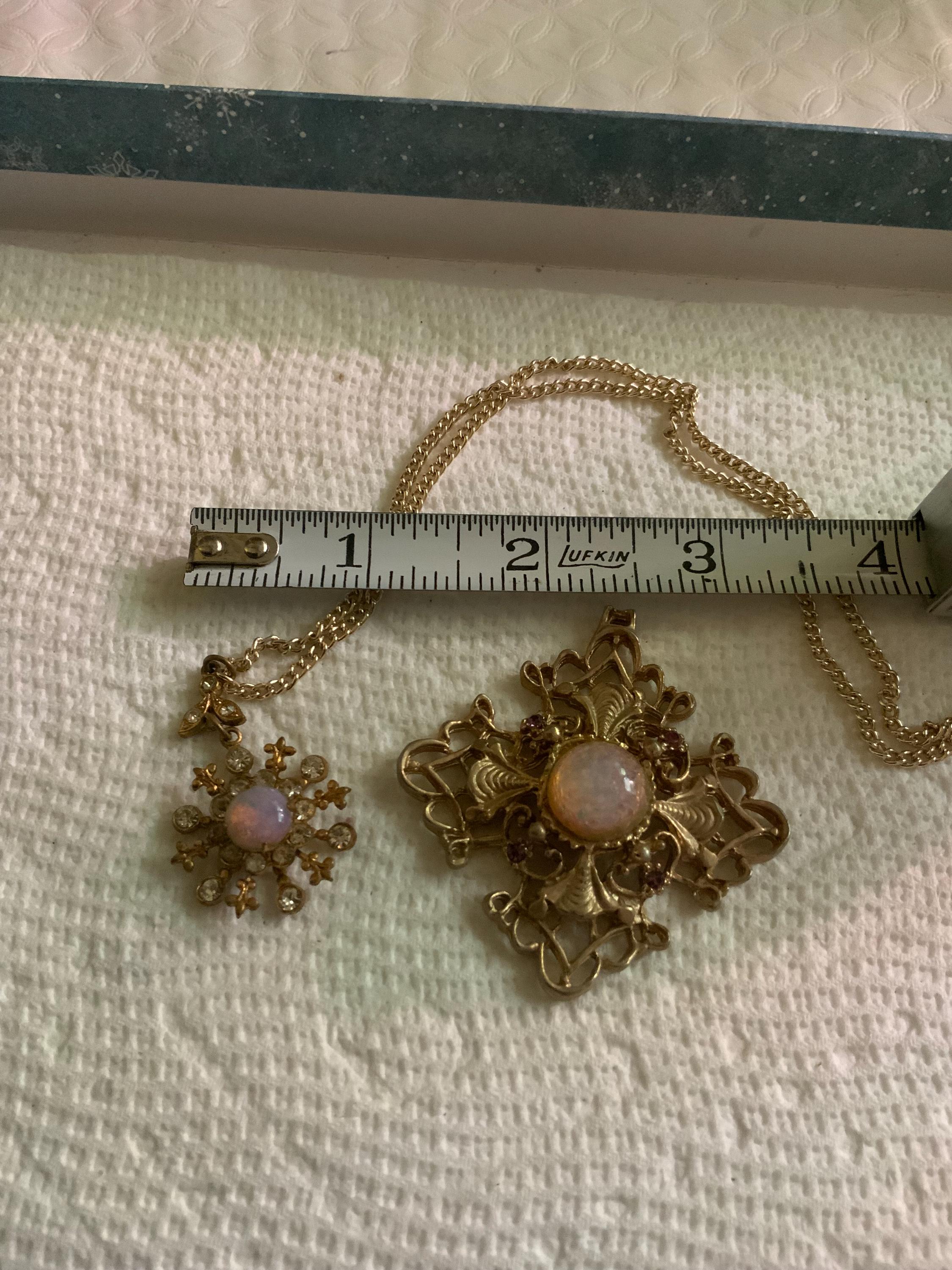 Collier Les pampilles opaline - Joaillerie Lizin