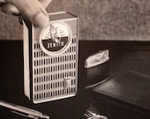 1960 Zenith Pocket Radio Ad - Wall Art - Home Decor - Transistor - Retro Vintage Electronics Advertising